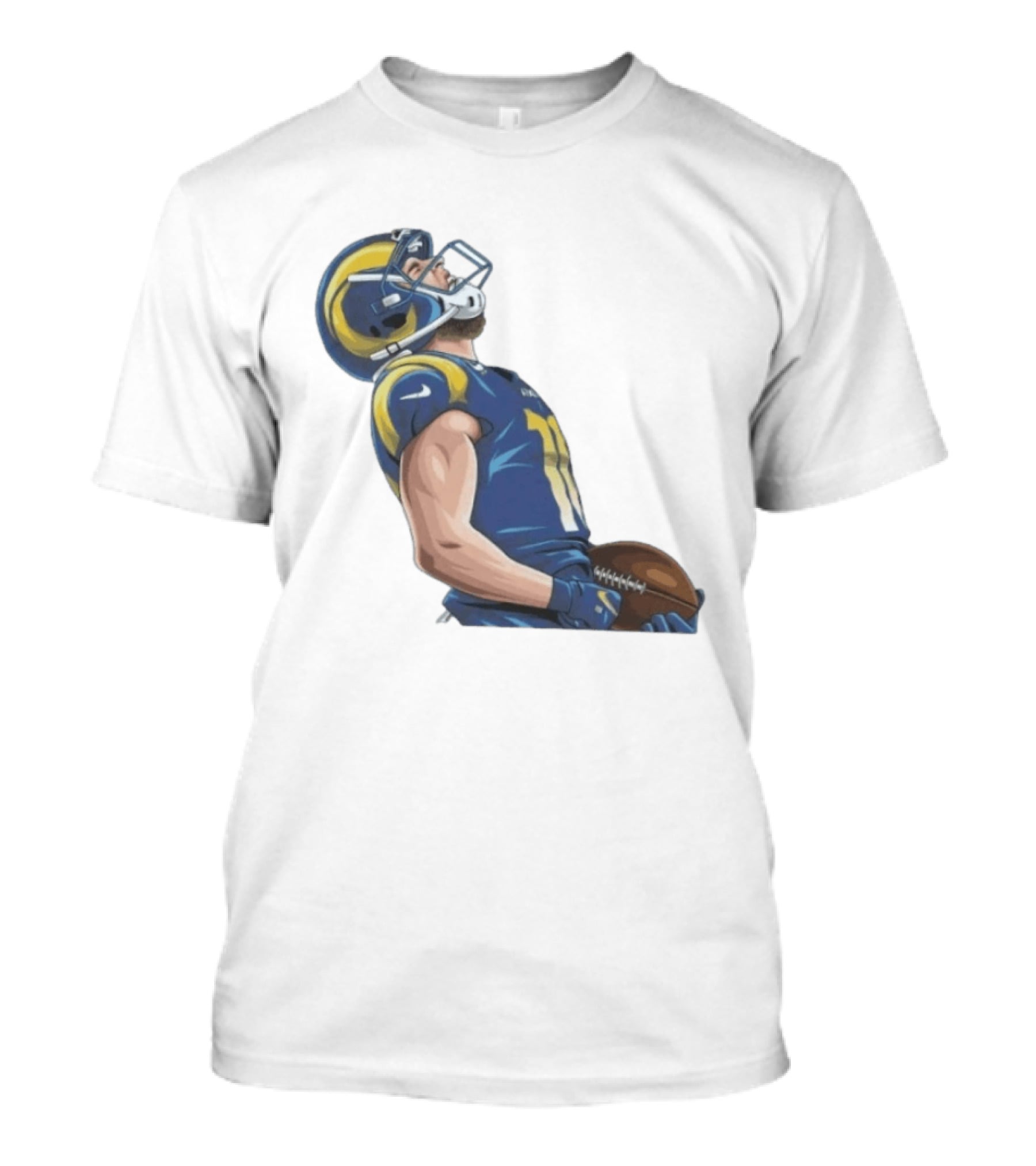 Cooper Kupp Los Angeles Rams No 10 Football Player Celebration T-Shirt