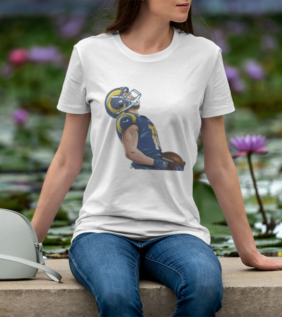 Cooper Kupp Los Angeles Rams No 10 Football Player Celebration T-Shirt