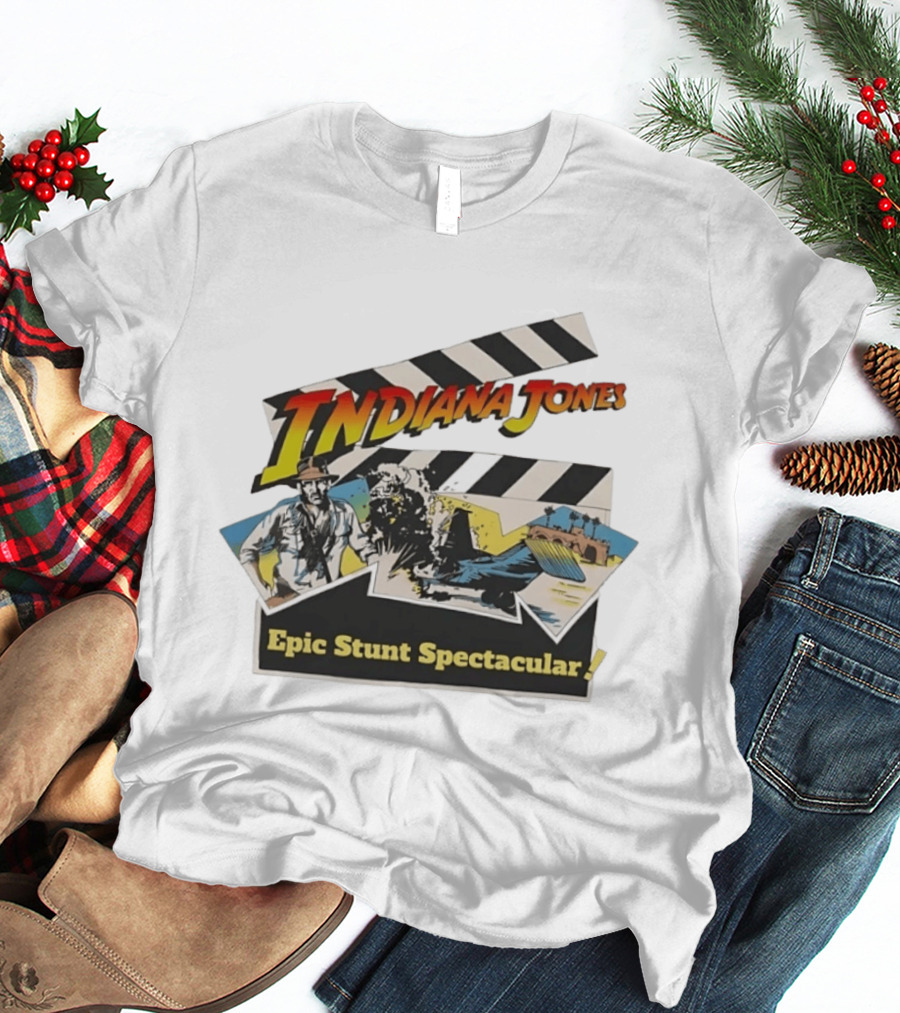 Indiana Jones Epic Stunt Spectacular Adventure With Action Scenes T-Shirt