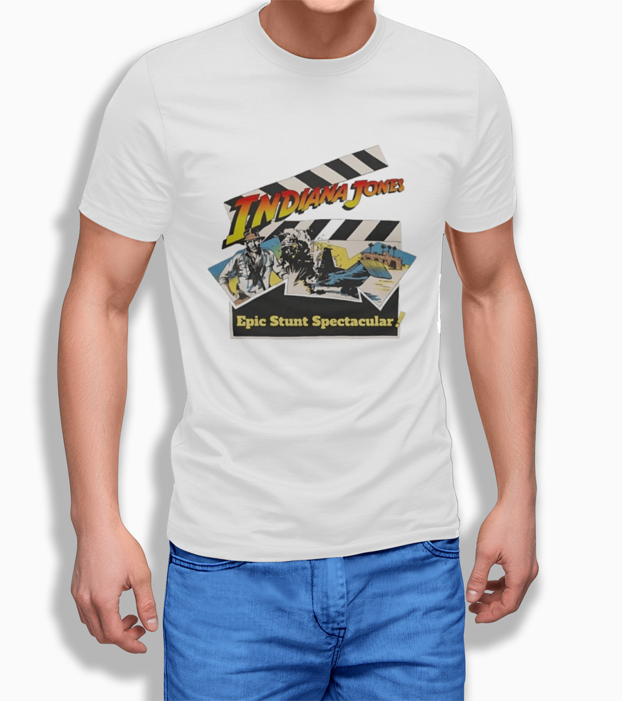 Indiana Jones Epic Stunt Spectacular Adventure With Action Scenes T-Shirt
