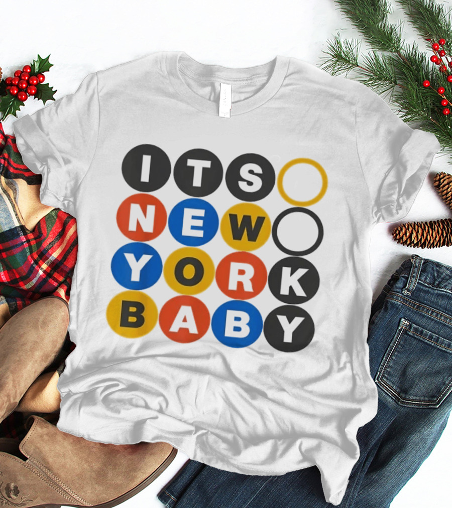 New York Baby Subway NYC Big Apple T-Shirt
