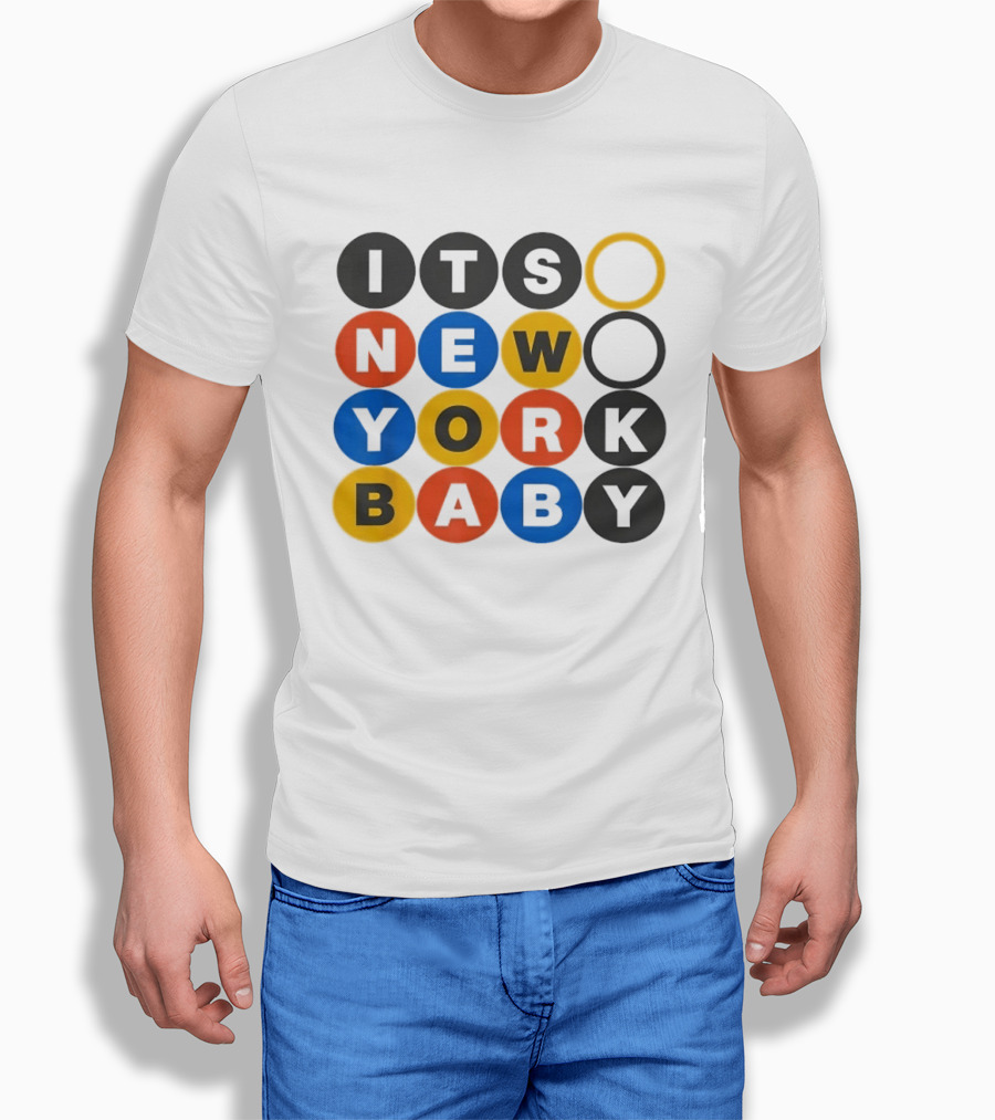 New York Baby Subway NYC Big Apple T-Shirt