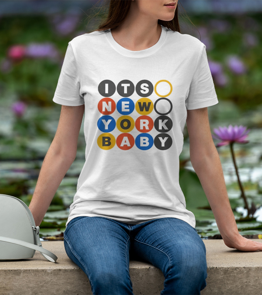 New York Baby Subway NYC Big Apple T-Shirt