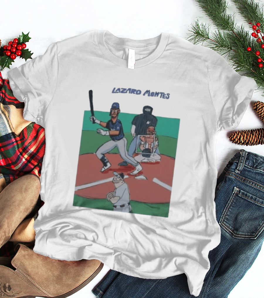 Lazaro Montes First MLB Homerun Fenway Park Baseball T-Shirt