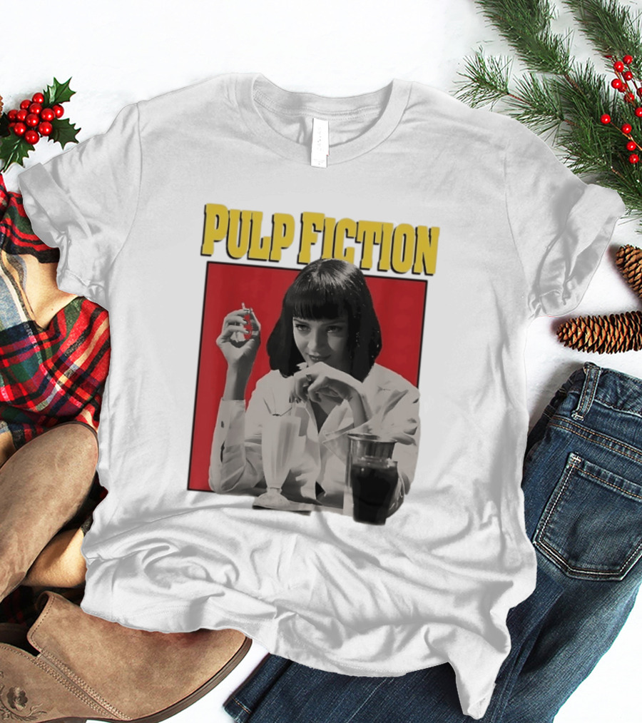 Pulp Fiction Mia Wallace Uma Thurman Quentin Tarantino T-Shirt