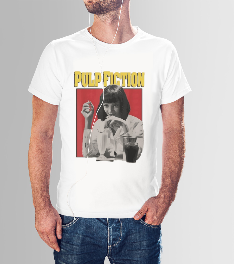 Pulp Fiction Mia Wallace Uma Thurman Quentin Tarantino T-Shirt
