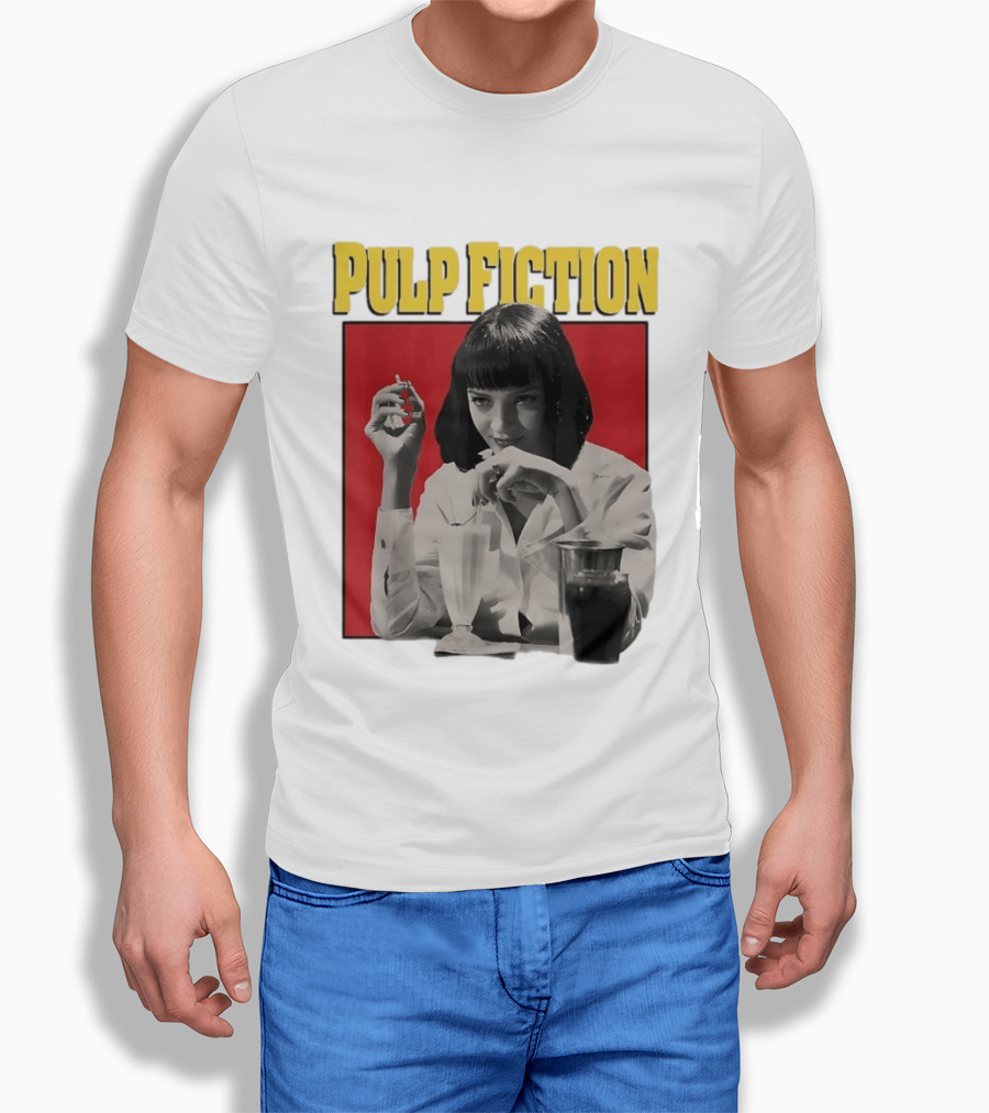 Pulp Fiction Mia Wallace Uma Thurman Quentin Tarantino T-Shirt