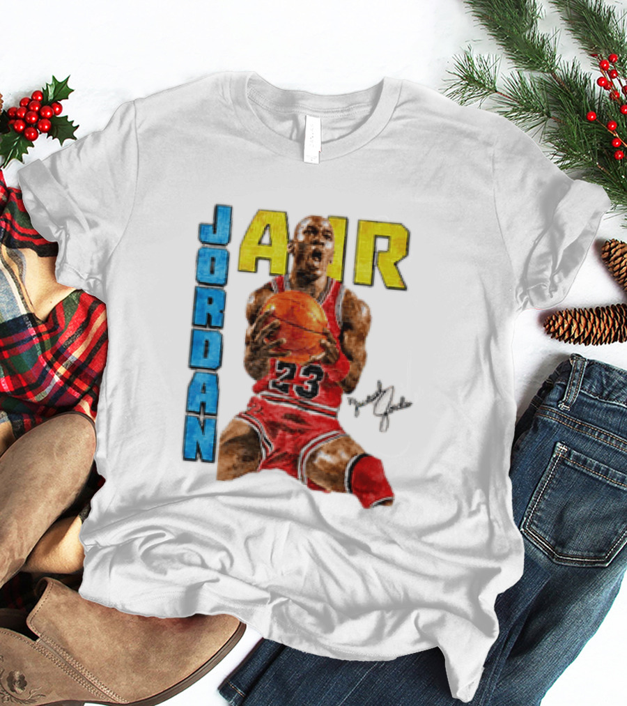 Jordan Air 23 Basketball Player Holding Ball T-Shirt