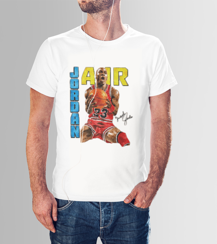 Jordan Air 23 Basketball Player Holding Ball T-Shirt