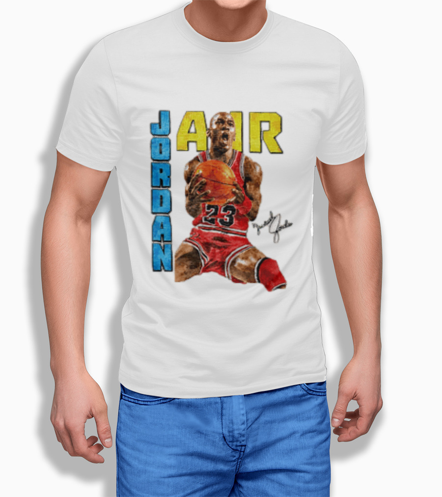 Jordan Air 23 Basketball Player Holding Ball T-Shirt