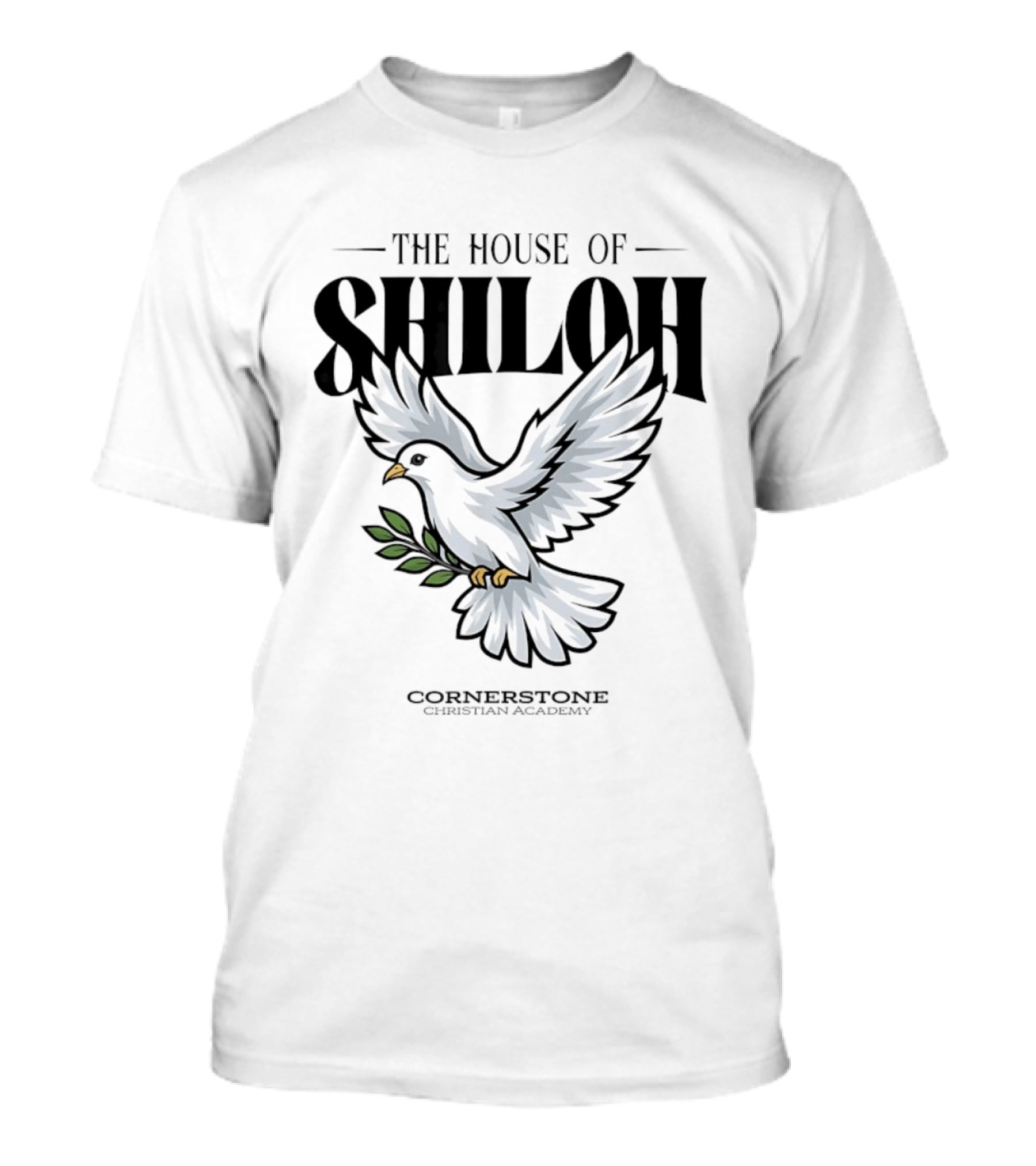 The House Of Shiloh Dove Cornerstone Christian Academy T-Shirt