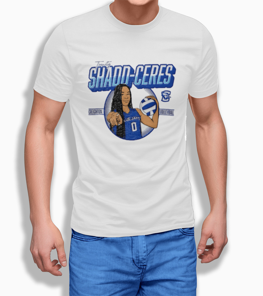 Trinity Shadd Ceres Creighton Bluejays Volleyball Player 0 T-Shirt
