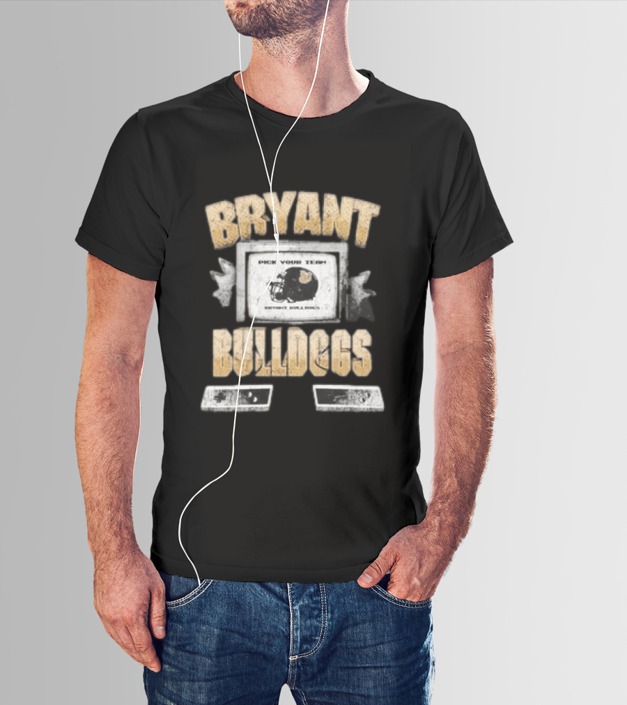 Bryant Bulldogs Pick Your Team Video Game Football Helmet T-Shirt