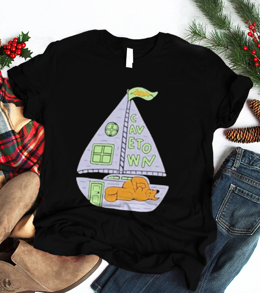 Cavetown Running With Scissors 2026 USA Tour Sail Boat T-Shirt
