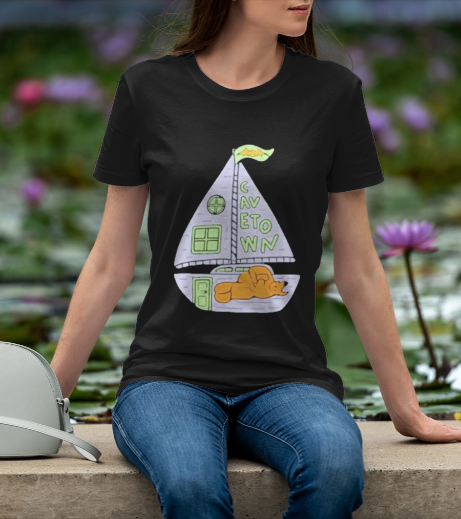Cavetown Running With Scissors 2026 USA Tour Sail Boat T-Shirt