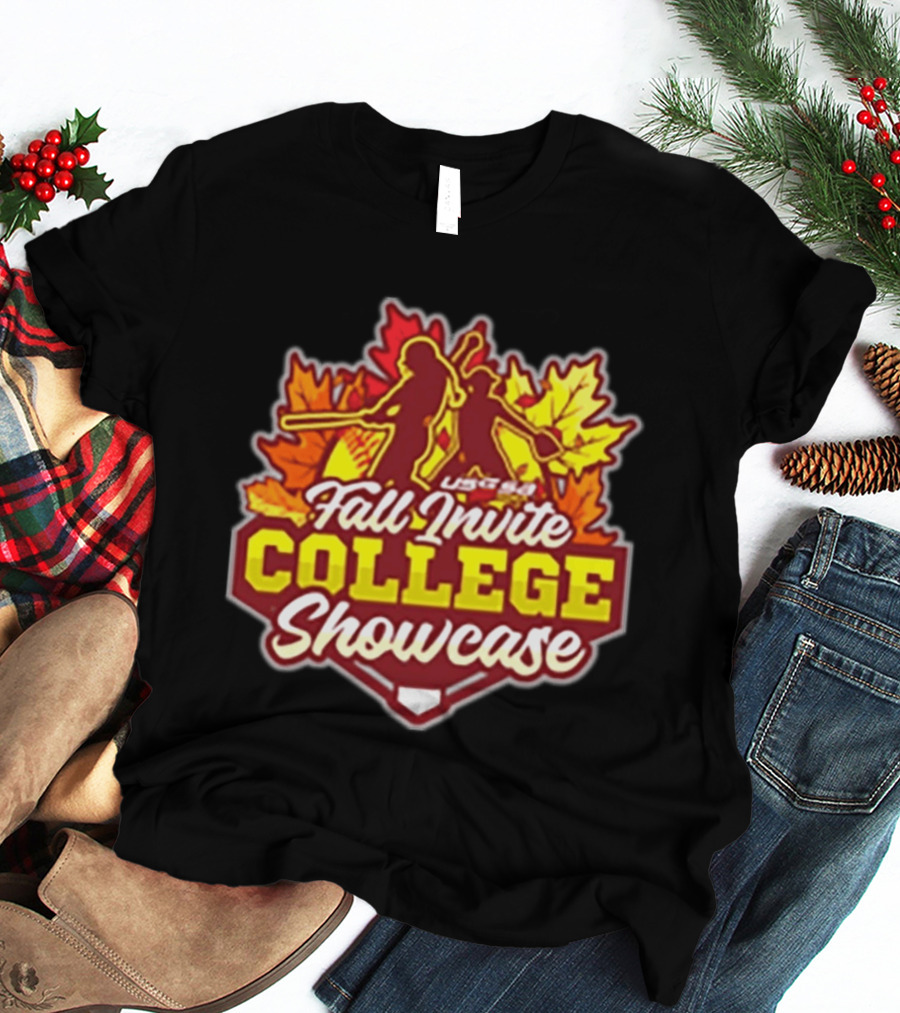 USSSA Fall Invite College Showcase Baseball Softball 2026 T-Shirt
