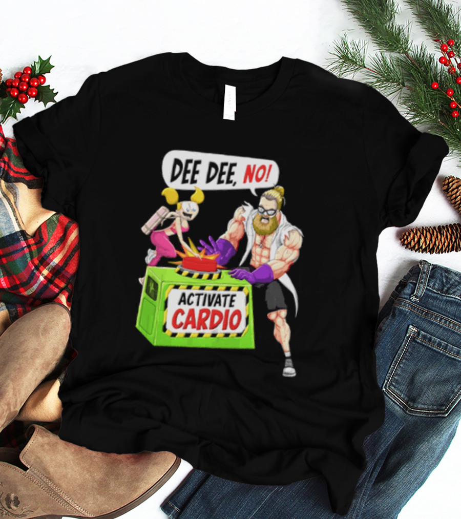 Dee Dee No Activate Cardio Dexters Laboratory Cartoon T-Shirt