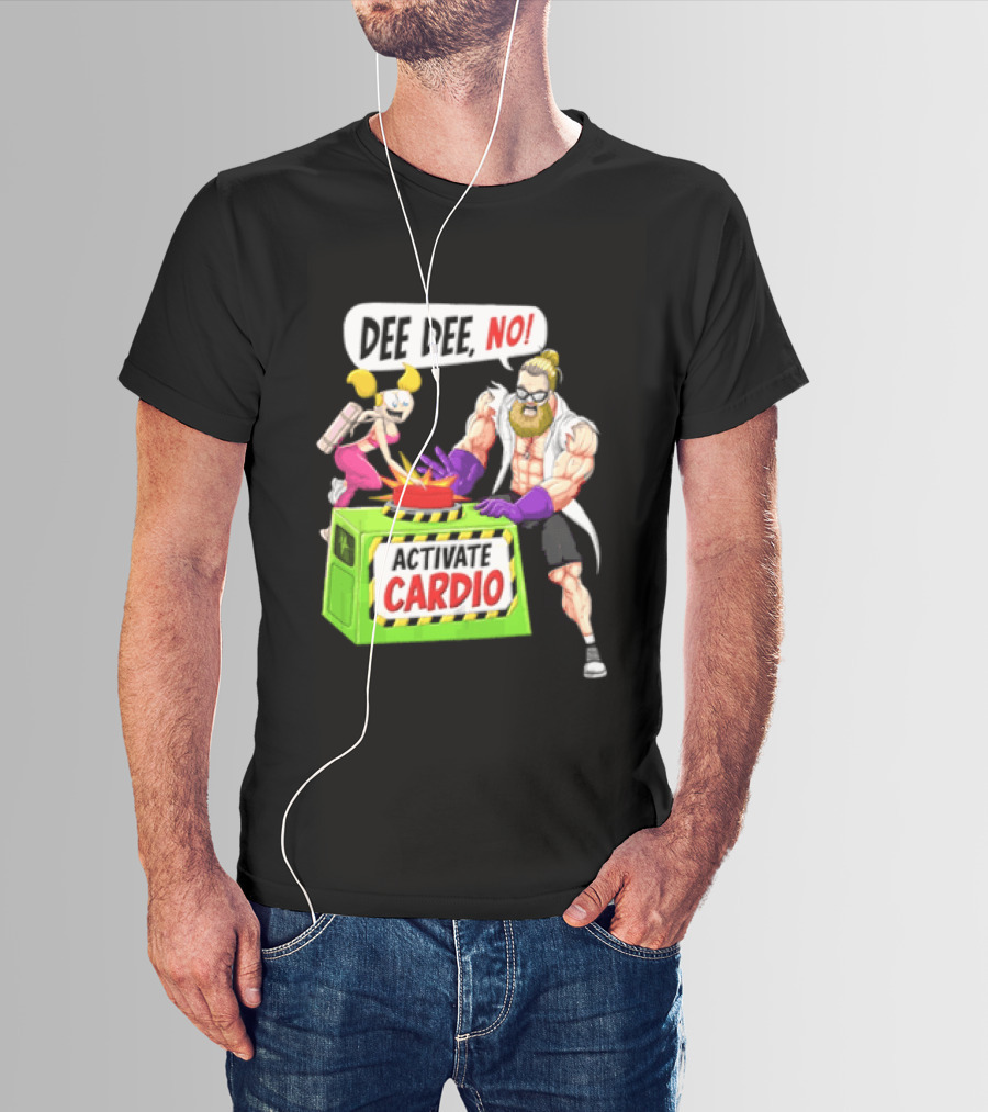 Dee Dee No Activate Cardio Dexters Laboratory Cartoon T-Shirt