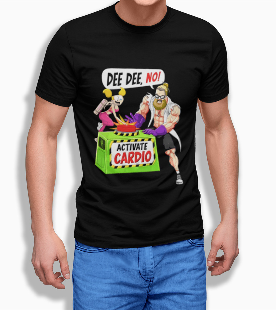 Dee Dee No Activate Cardio Dexters Laboratory Cartoon T-Shirt