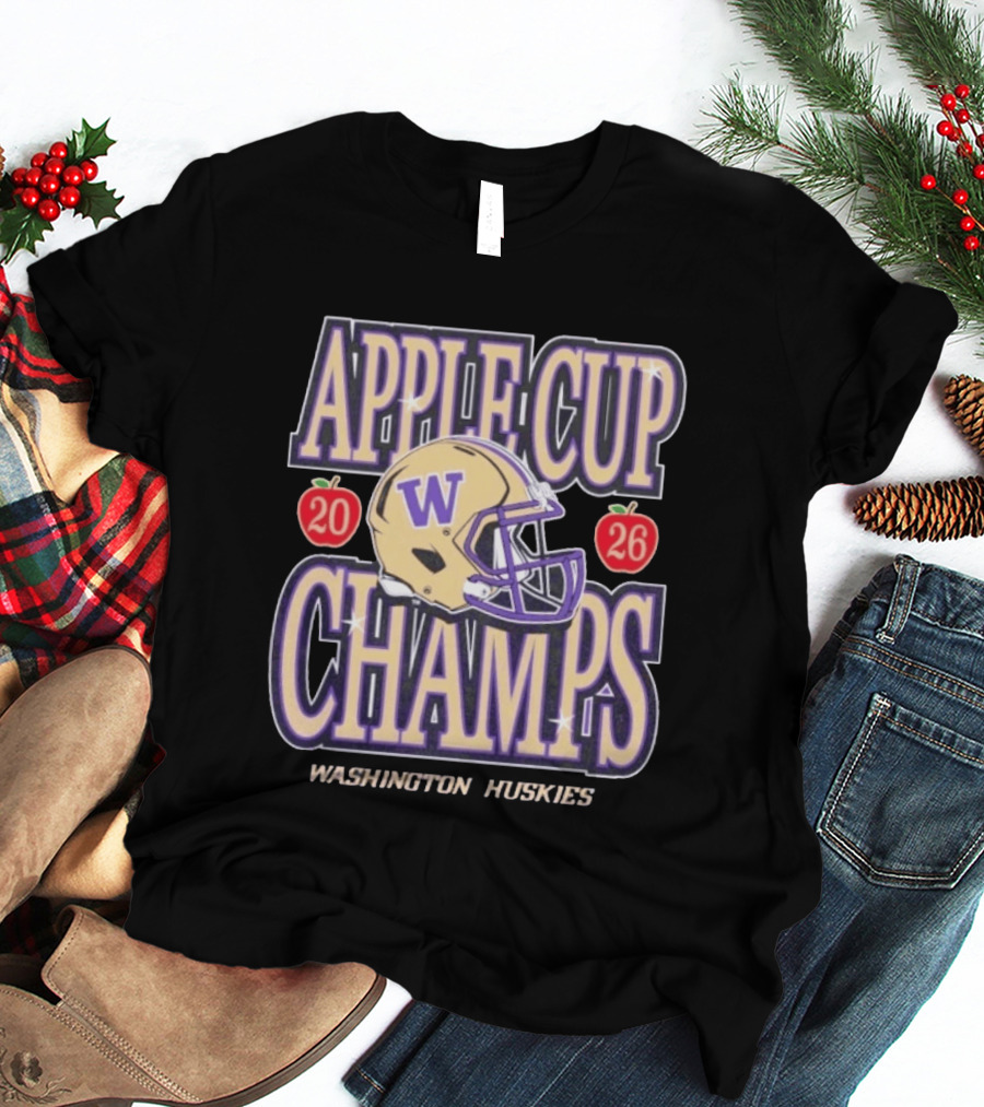 Washington Huskies Apple Cup 2026 T-Shirt