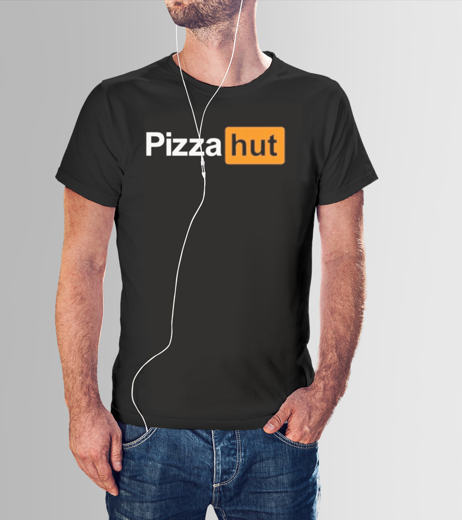Pizza Hut Retro Branding Fast Food Nostalgia T-Shirt