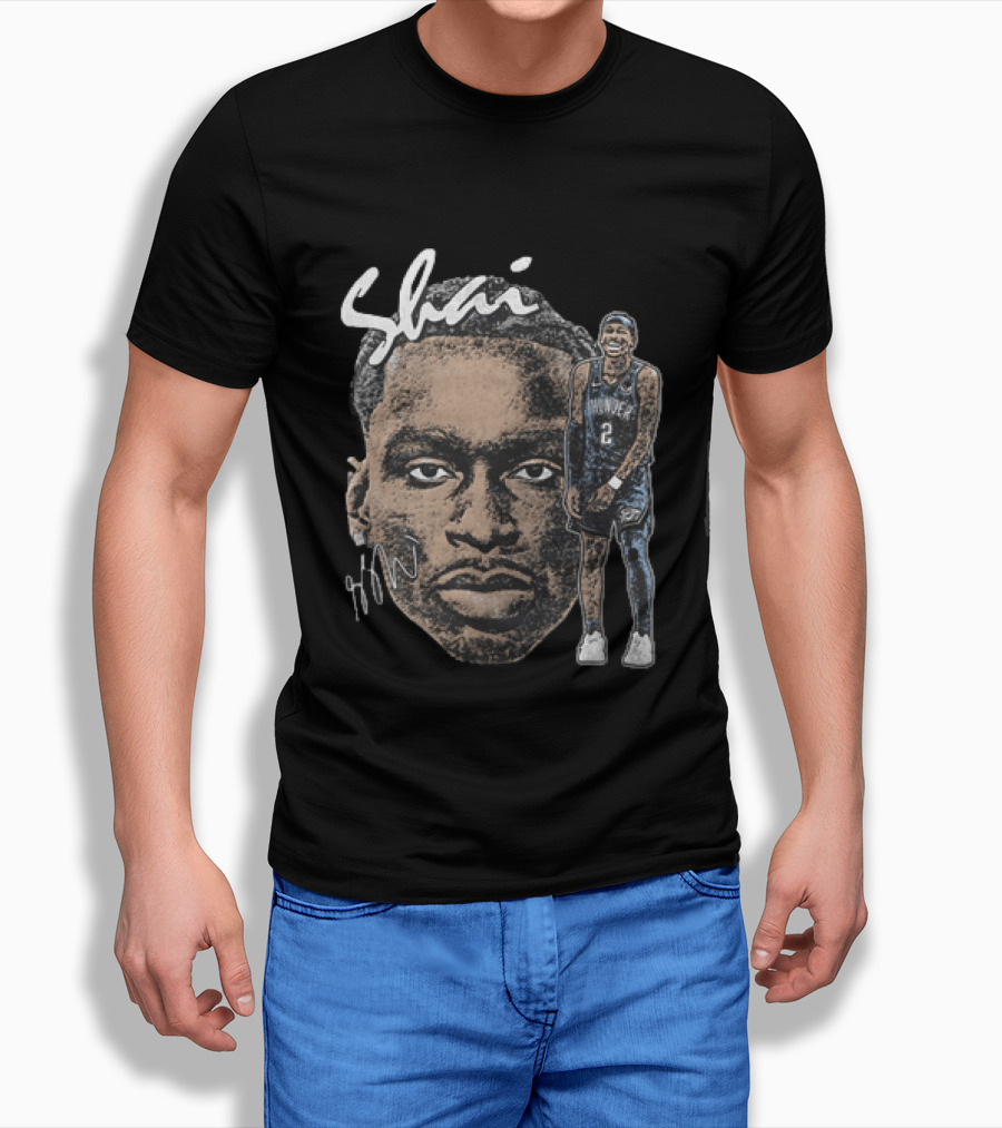 Shai Gilgeous Alexander Oklahoma City Thunder NBA Basketball T-Shirt