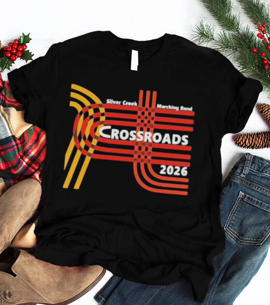 Silver Creek Marching Band Crossroads 2026 Intersection Pathway T-Shirt