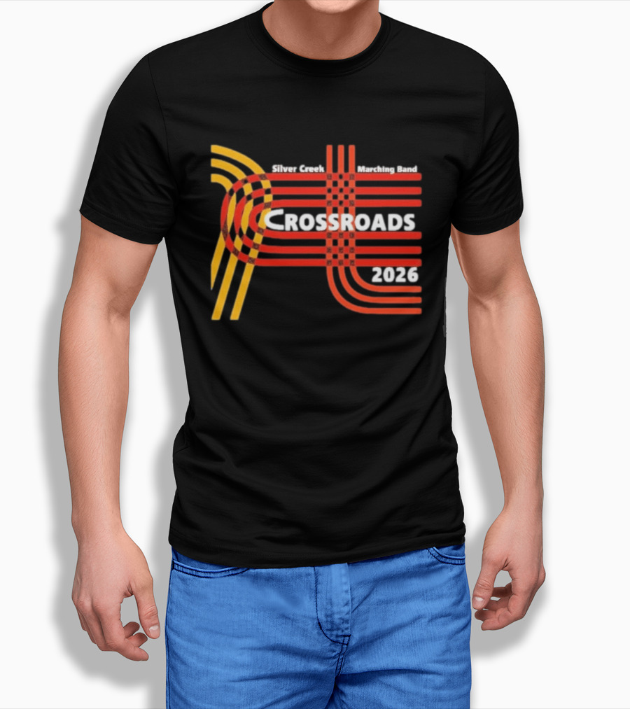 Silver Creek Marching Band Crossroads 2026 Intersection Pathway T-Shirt
