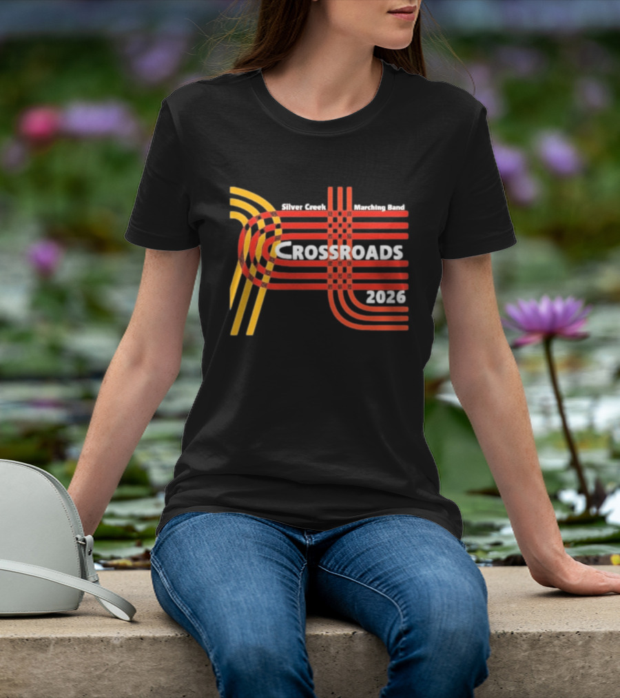 Silver Creek Marching Band Crossroads 2026 Intersection Pathway T-Shirt