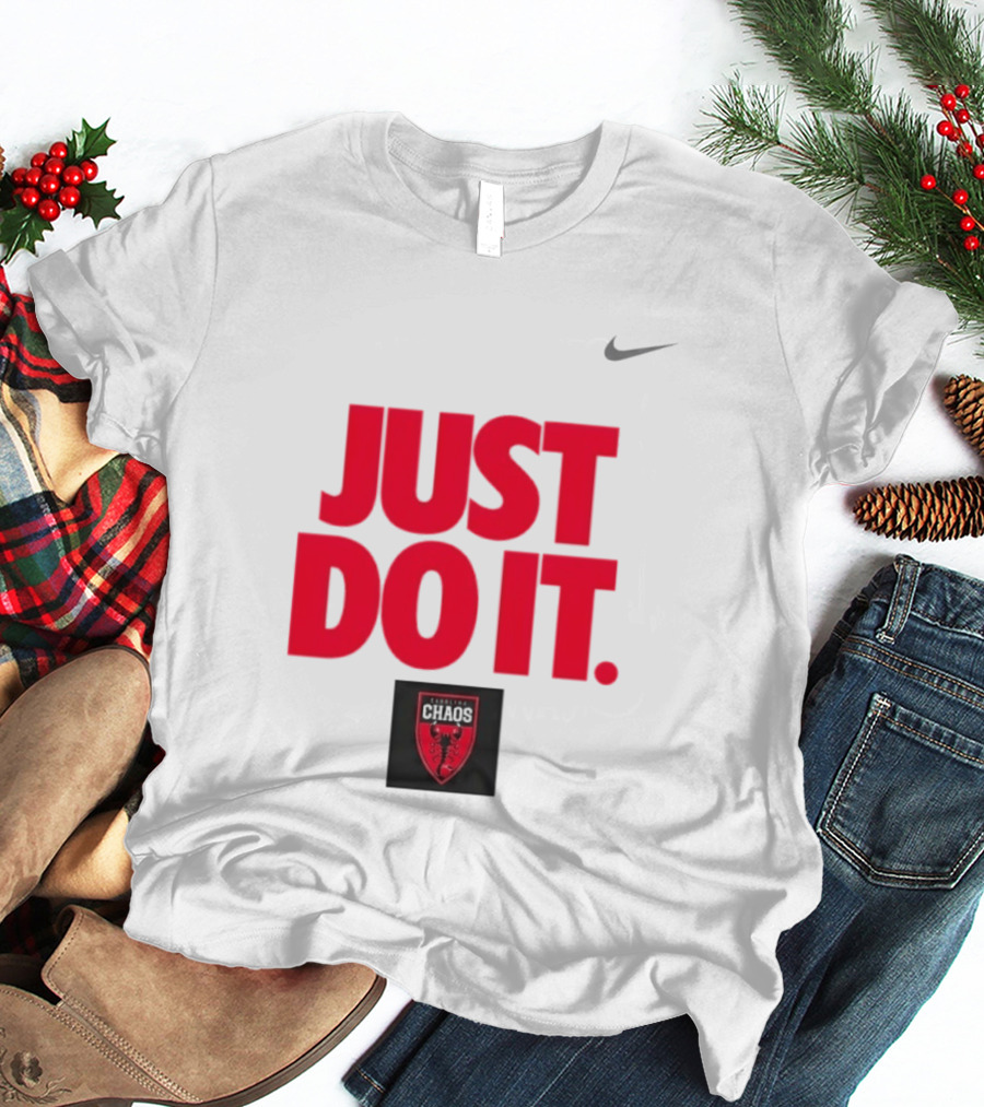 Carolina Chaos Just Do It Nike Premier Lacrosse League T-Shirt