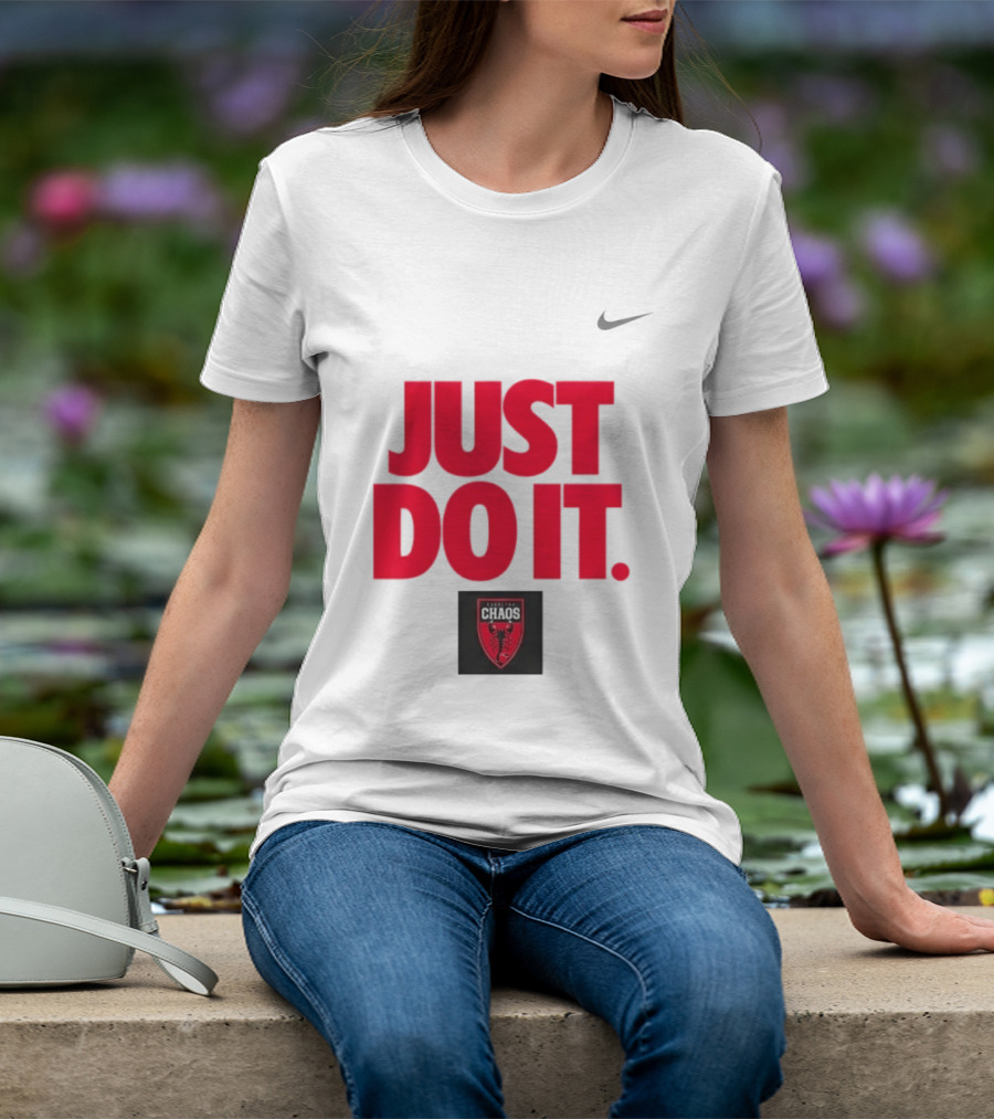 Carolina Chaos Just Do It Nike Premier Lacrosse League T-Shirt