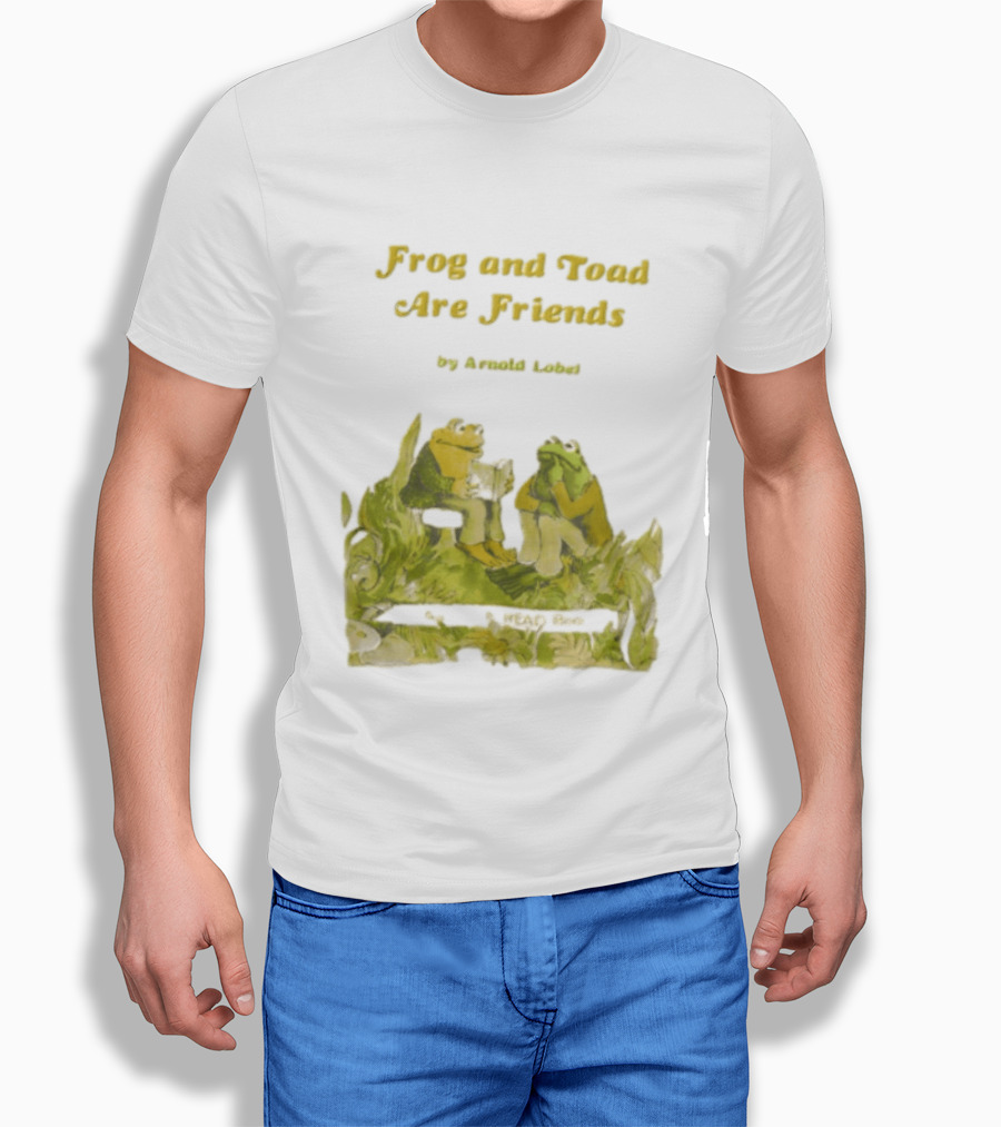 Frog And Toad Are Friends By Arnold Lobel Book Cover T-Shirt