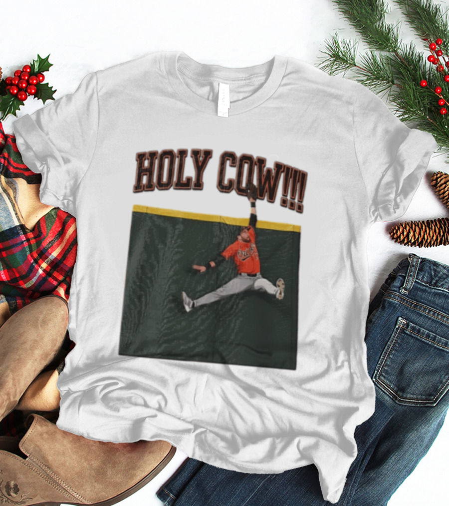 Holy Cow Colton Cowser Baltimore Orioles Catch 2026 T-Shirt