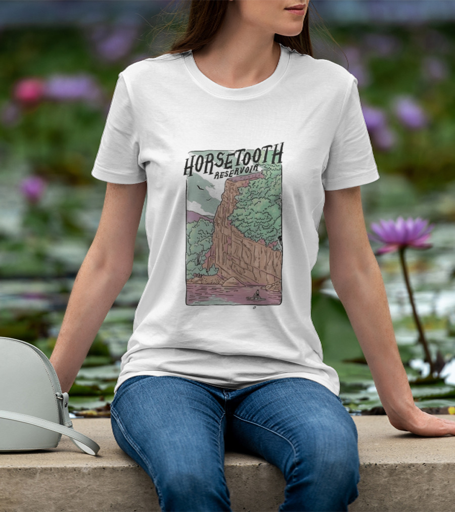 Horsetooth Reservoir Scenic Fort Collins CO T-Shirt