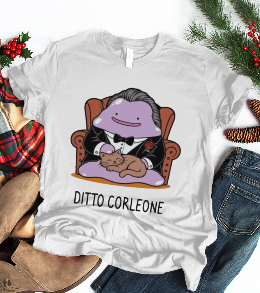 Ditto Corleone Pokémon Meets The Godfather T-Shirt