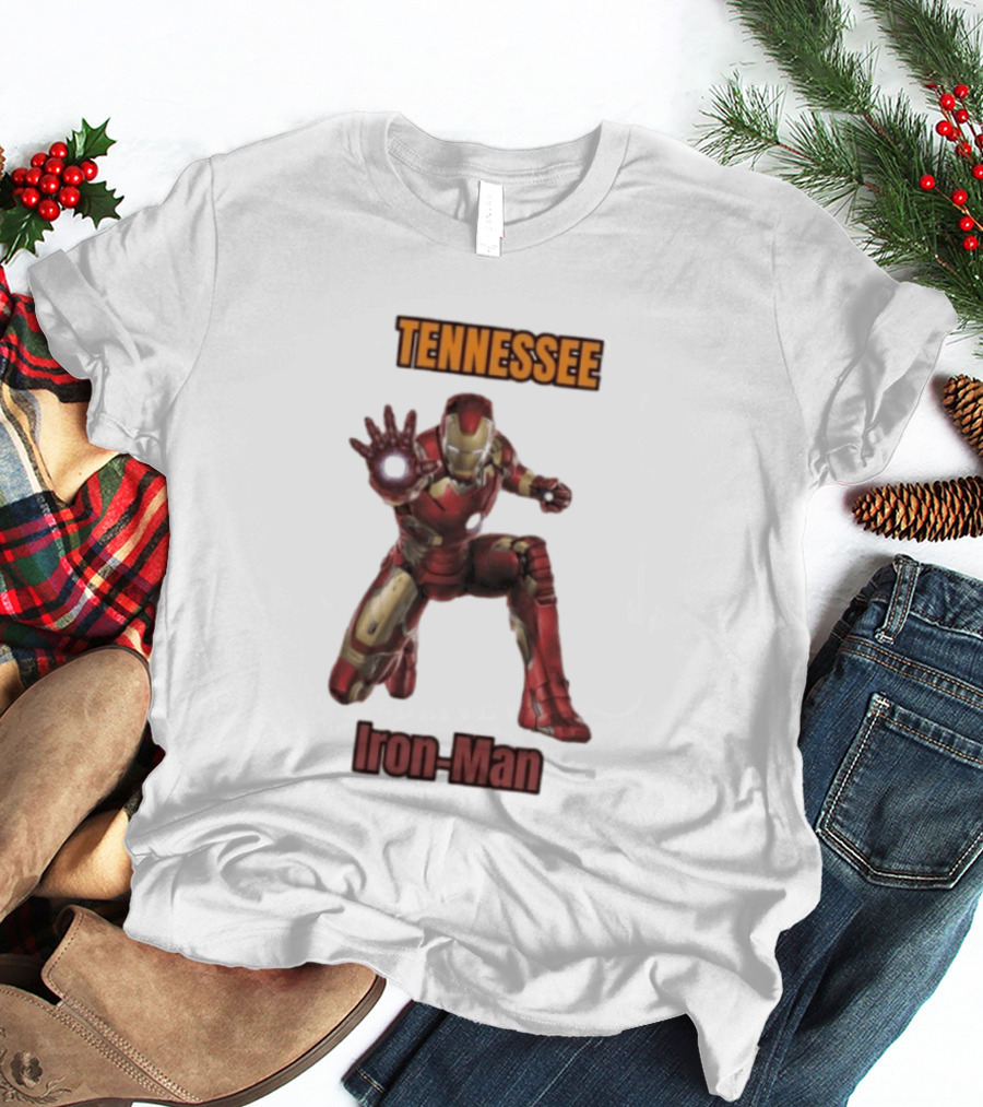 Tennessee Iron Man SEC Superheroes Vols T-Shirt