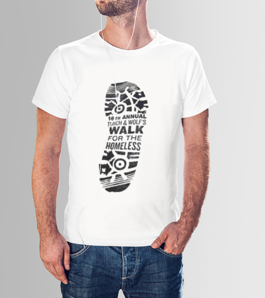 12th Annual Tunch And Wolf's Walk For The Homeless T-Shirt