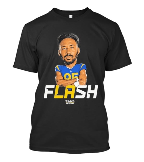 Flash Rams Report Jackson Durham LA Los Angeles Rams T-Shirt