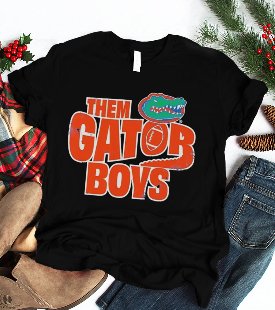 Them Gator Boys Florida Gators Football Distressed T-Shirt