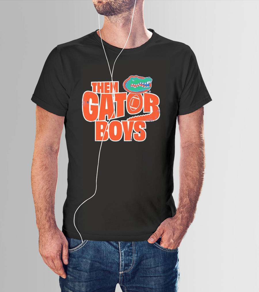 Them Gator Boys Florida Gators Football Distressed T-Shirt