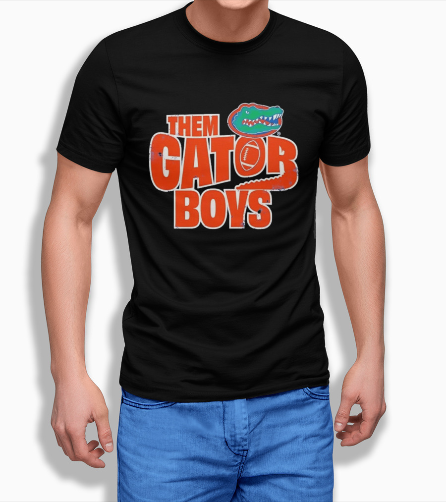 Them Gator Boys Florida Gators Football Distressed T-Shirt