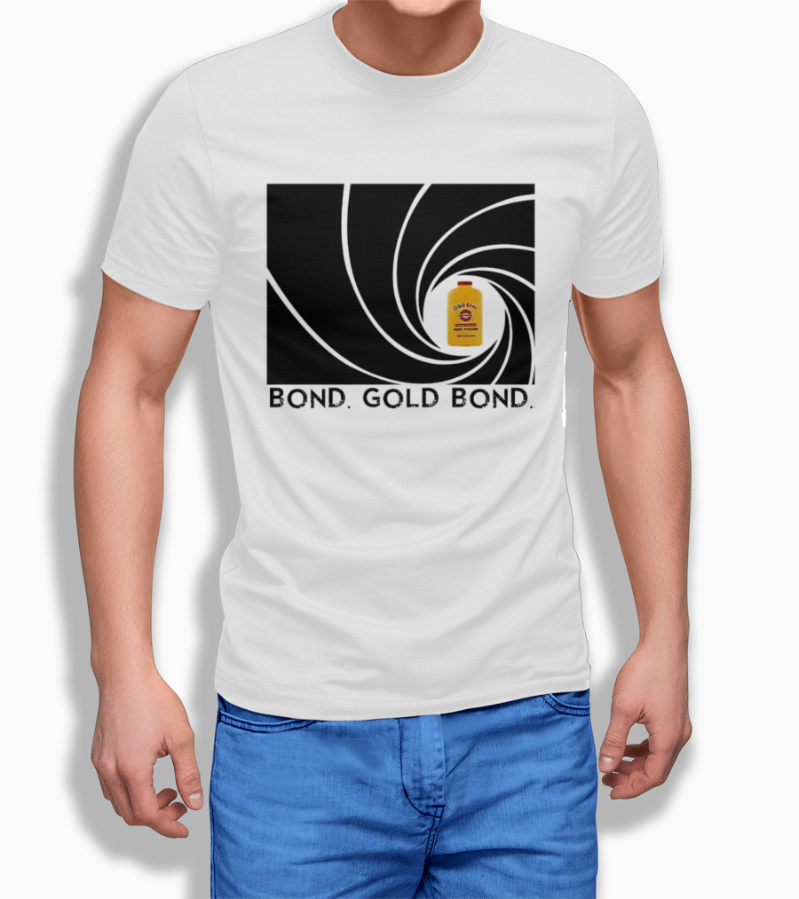 Bond Gold Bond Body Powder 007 T-Shirt