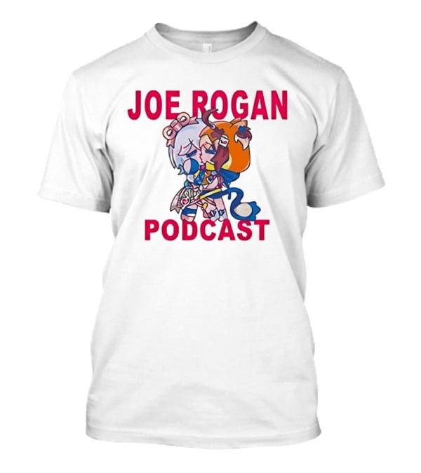 Joe Rogan Podcast Chibi Anime Manga T-Shirt