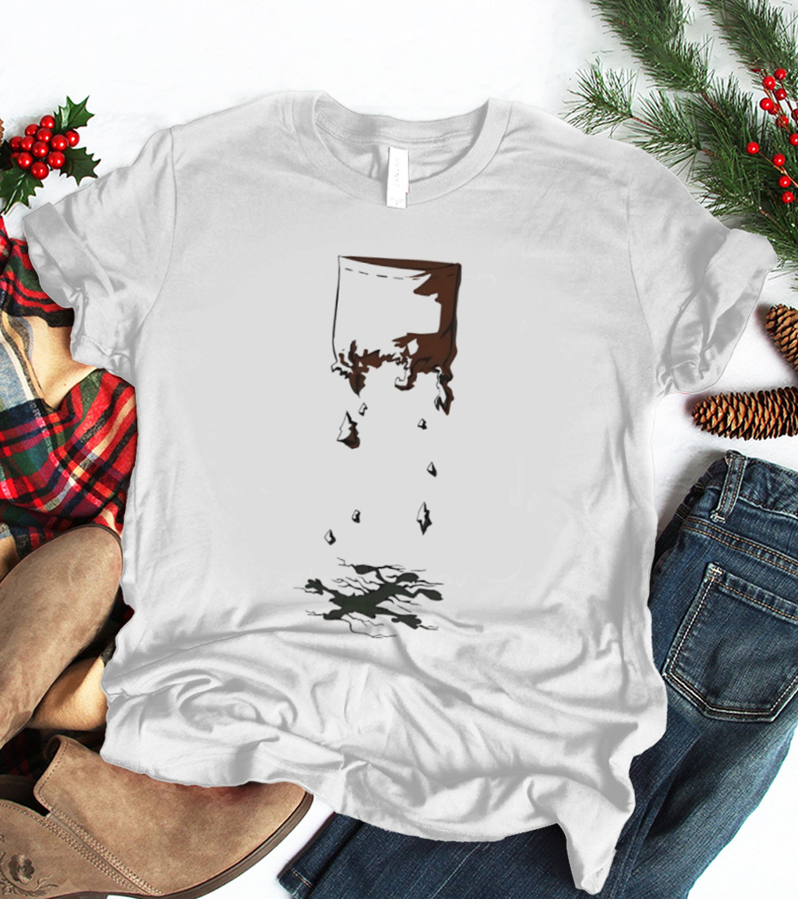 Calvin Falling From Pocket Parody Style Bill Watterson T-Shirt