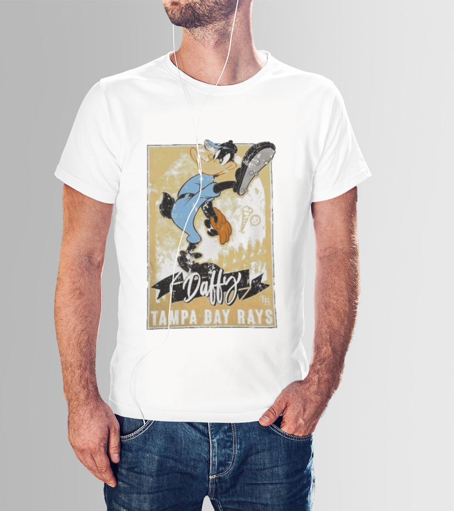 Daffy Duck Tampa Bay Rays Baseball TB T-Shirt