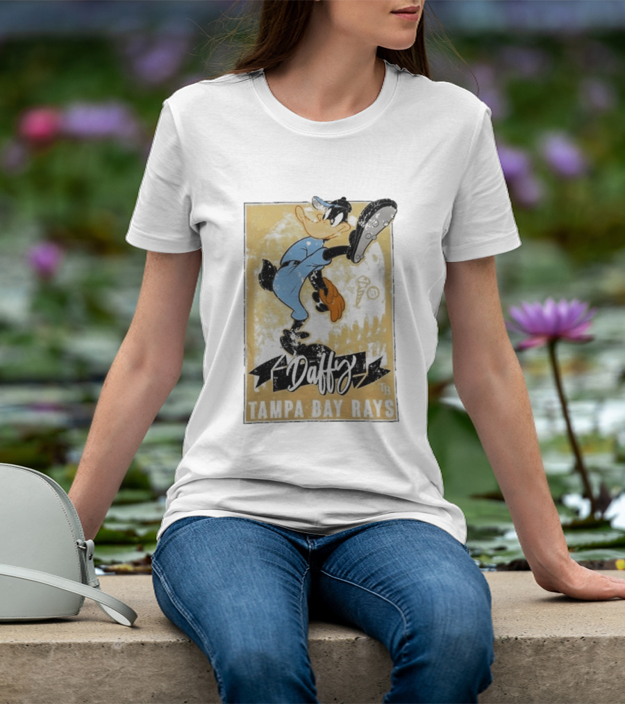 Daffy Duck Tampa Bay Rays Baseball TB T-Shirt