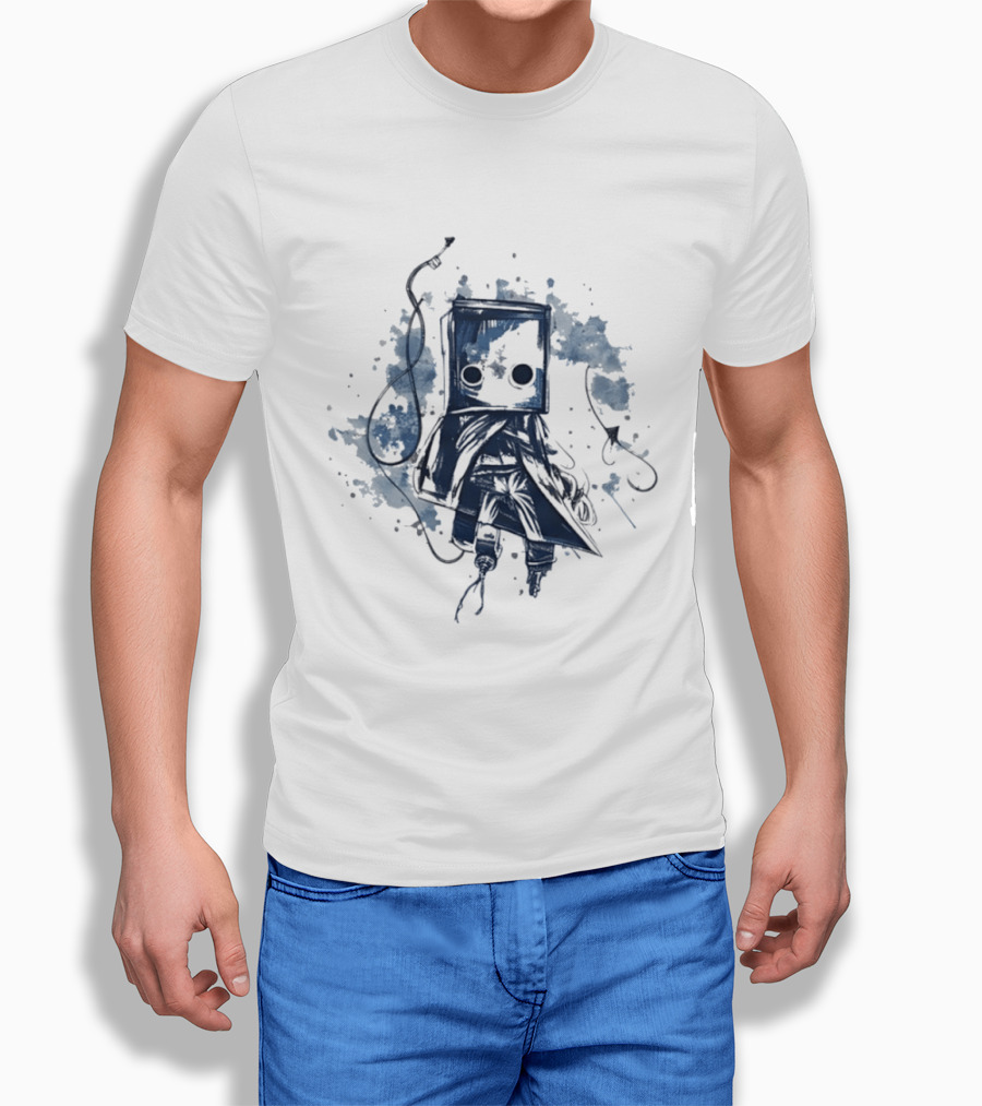 Mono Little Nightmares Horror Video Game T-Shirt