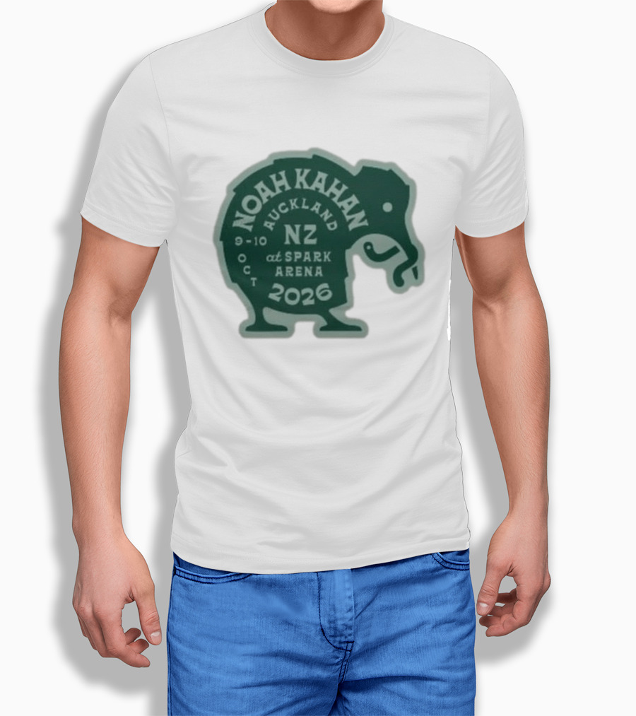 Noah Kahan Auckland NZ October 9 10 2026 Spark Arena Event T-Shirt