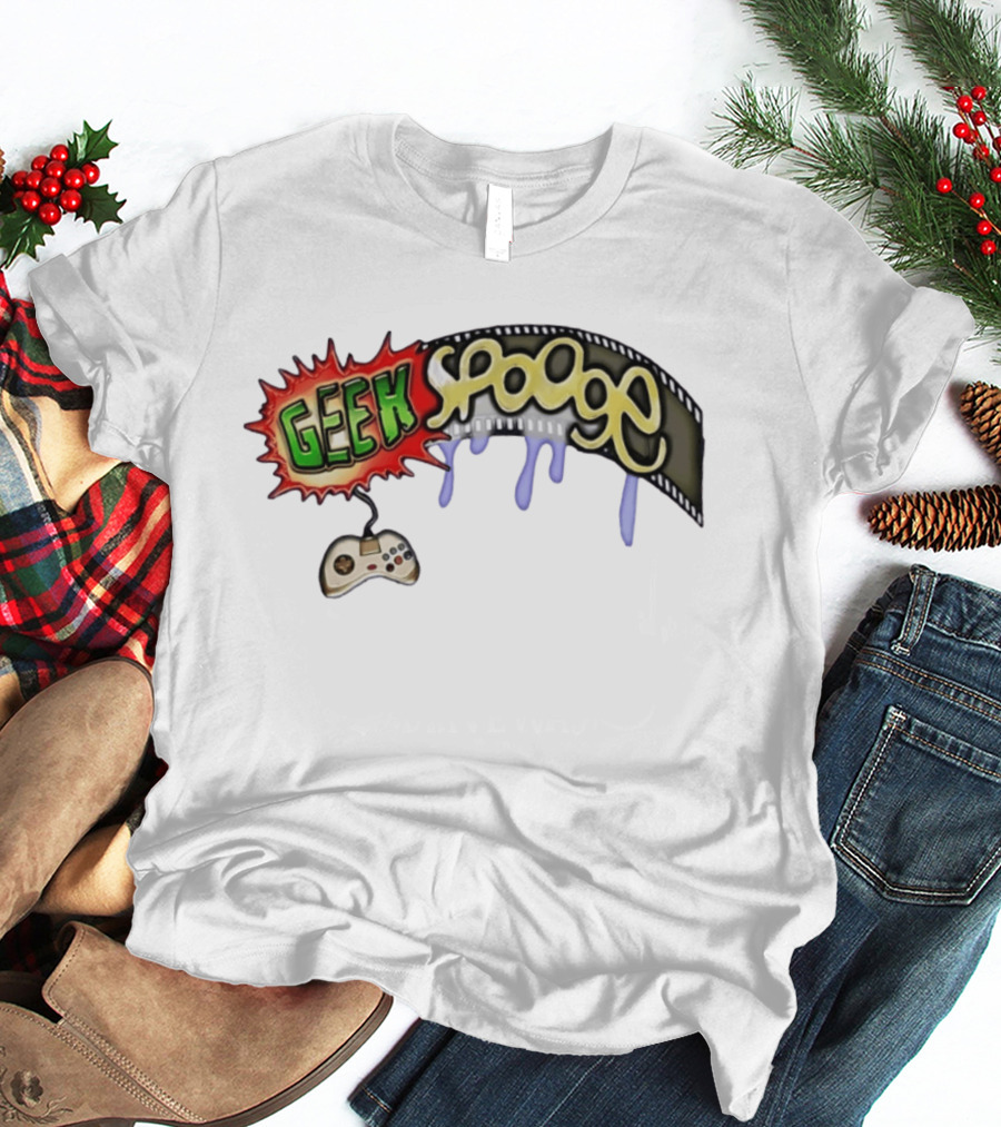 Geek Spooge Video Game Controller T-Shirt