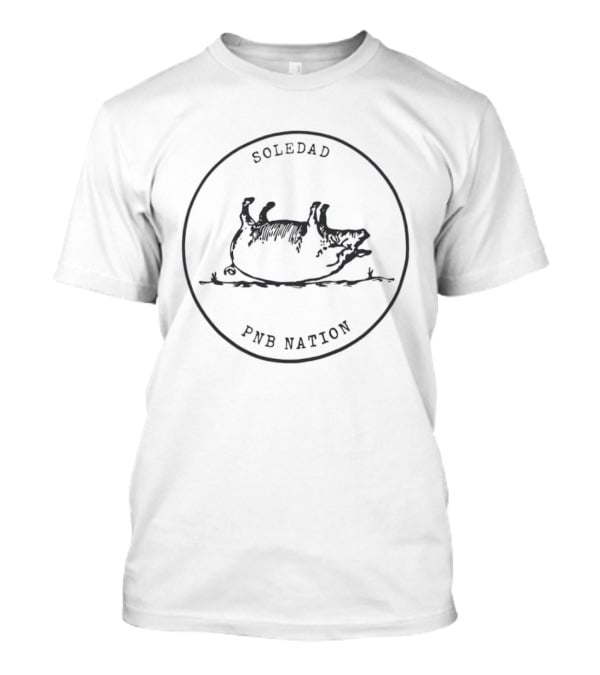 Soledad PNB Nation Pig Seal Streetwear T-Shirt